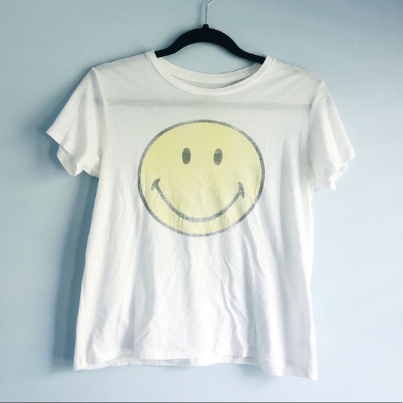 Urban Outfitters Tops - UO Smiley Face Graphic Tee